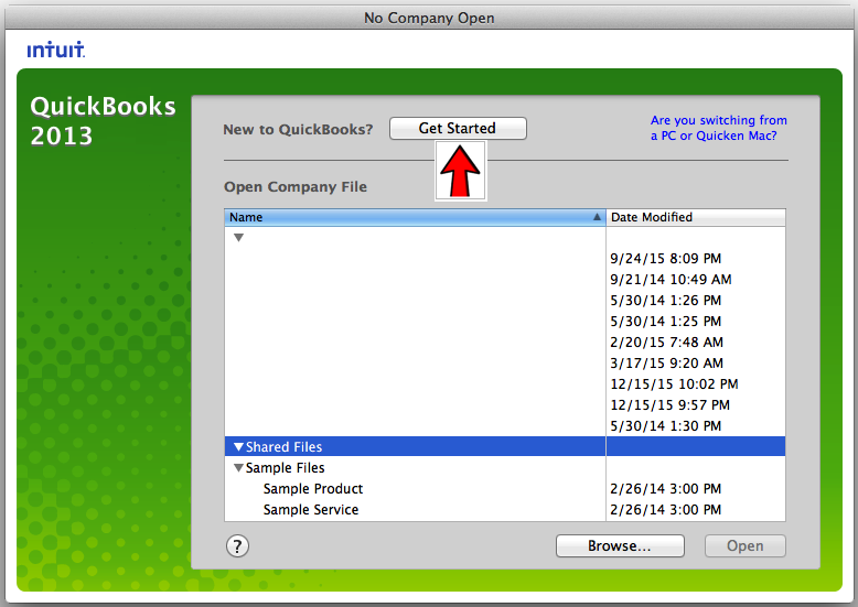open quickbooks for mac on pc